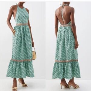 Rhode Salena Dress. Halter maxi dress